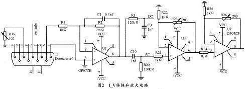 電流一電壓轉換和放大電路
