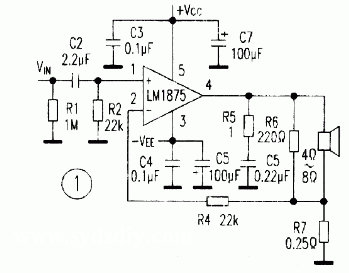 LM1875應用實驗和電流反饋BTL電路設計