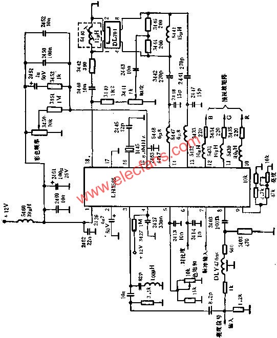 LH3565典型應用電路圖  www.asorrir.com