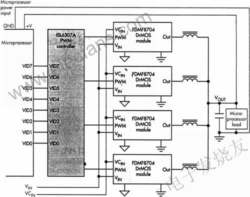 四相電壓穩壓器電路 www.asorrir.com