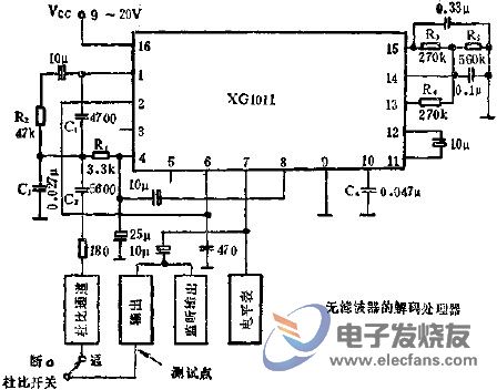 XG1011杜比B型降噪電路的應用  www.asorrir.com