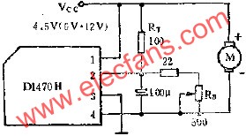 D1470H直流馬達穩(wěn)速電路的應(yīng)用  www.asorrir.com