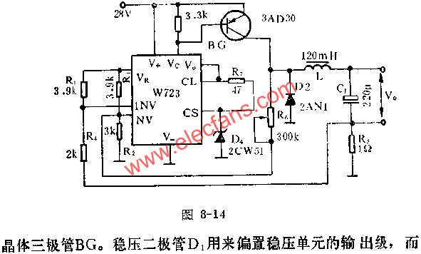 固定電流開關穩壓器應用線路圖  www.asorrir.com