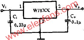 固定標準電壓輸出應用線路圖  www.asorrir.com
