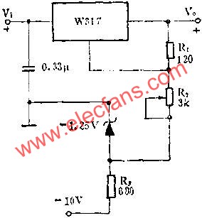 0~30V可調(diào)輸出電壓應(yīng)用線路圖  www.asorrir.com