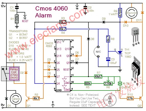 4060防盜報警器 www.asorrir.com