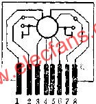 KDD-08電子琴集成電路外形及管腳排列圖  www.asorrir.com