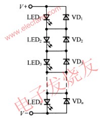 帶并聯(lián)齊納二極管串聯(lián)連接形式 www.asorrir.com