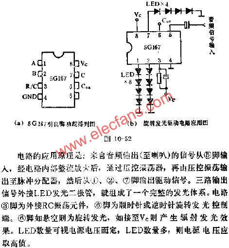 5G167引腳功能及典型應用電路圖  www.asorrir.com