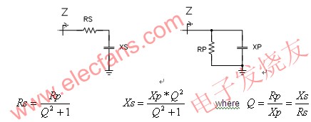 一個(gè)頻率的等效電路 www.asorrir.com