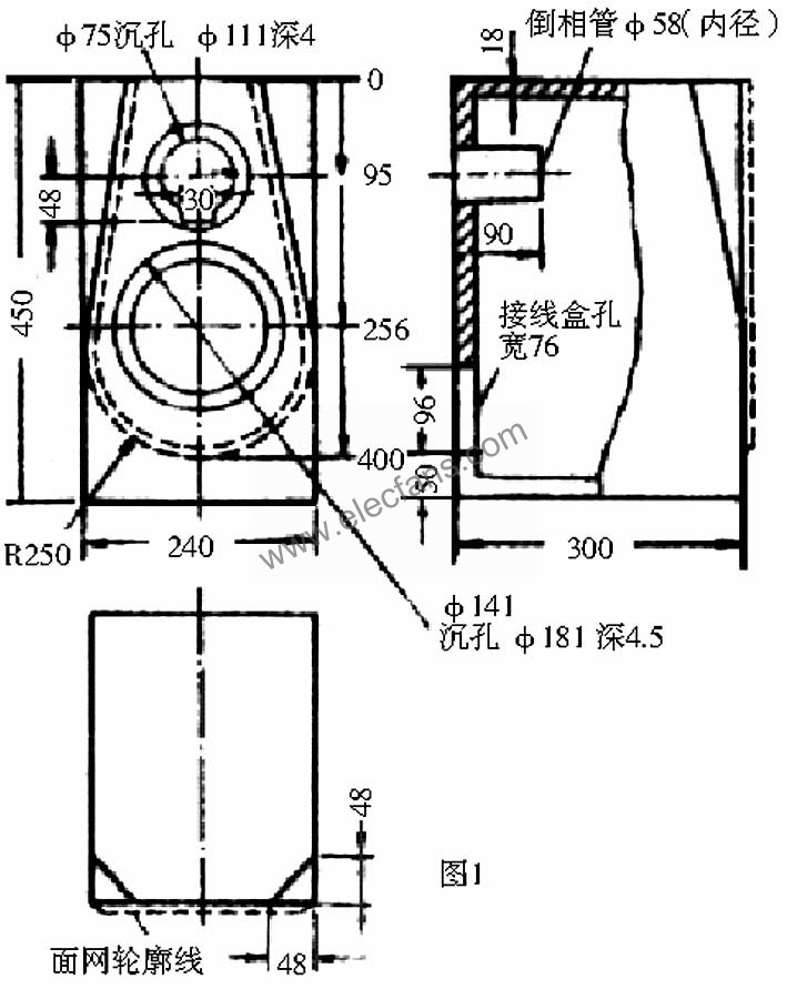 自制書架音箱電路圖  www.asorrir.com