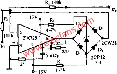 箝位放大器電路圖  www.asorrir.com