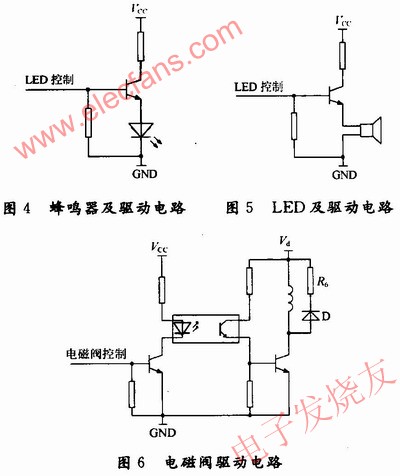 蜂鳴器及驅動電路，LED及驅動電路 www.asorrir.com