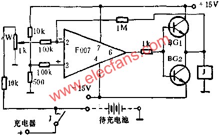 充電自控電路圖 www.asorrir.com