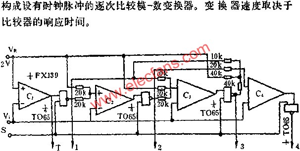四位A/D轉換器電路圖  www.asorrir.com