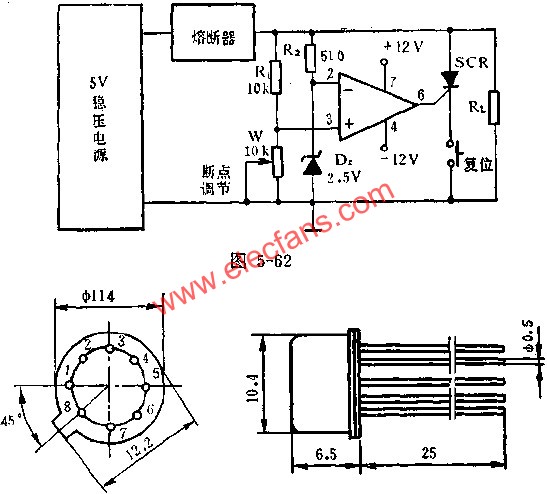 快速過壓保護器電路圖  www.asorrir.com