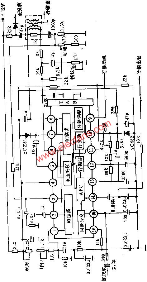 D1379C內部方框圖及外圍電路圖  www.asorrir.com
