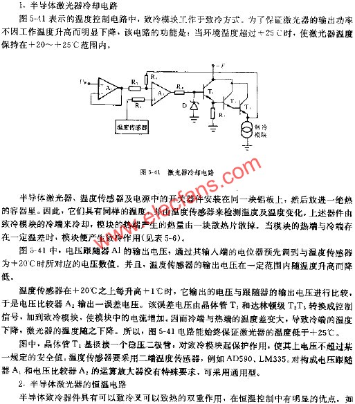 半導體激光器冷卻電路 www.asorrir.com
