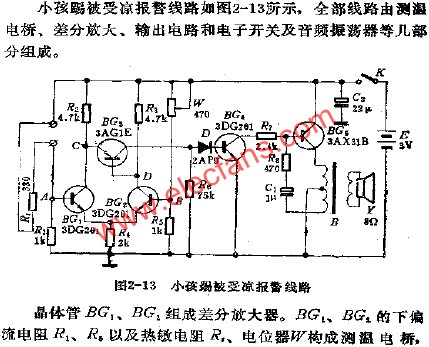 小孩踢被受涼報(bào)警電路  www.asorrir.com