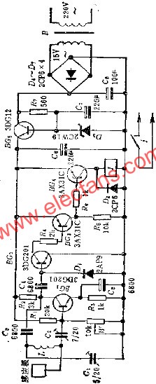 感應開關電路  www.asorrir.com
