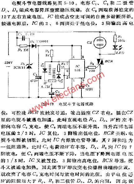 電熨斗節電器電路  www.asorrir.com