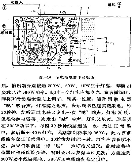 節電限電器印制板