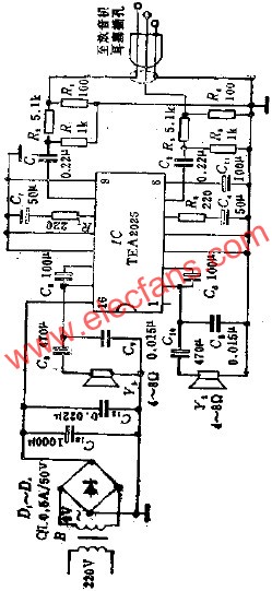 有源音箱電路  www.asorrir.com