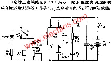 口吃矯正器電路  www.asorrir.com