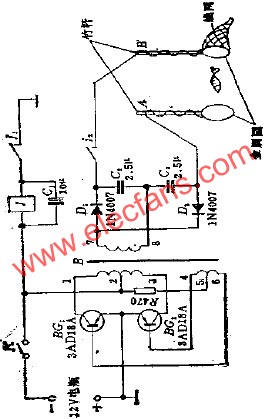 電子打魚器電路  www.asorrir.com