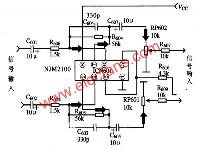 NM2100日本JRC公司生產(chǎn)音頻信號放大集成電路   www.asorrir.com