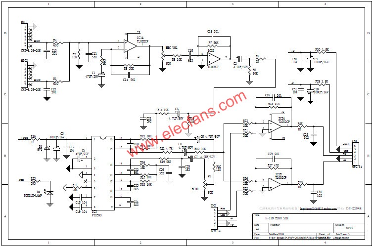 KALAOKE電路原理  www.asorrir.com