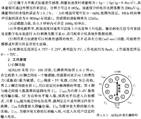 ADXL05的引腳排列  www.asorrir.com