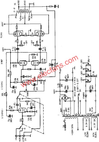 和韻M100合并式電子管功率放大器  www.asorrir.com