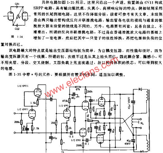 膽機推挽功放電路  www.asorrir.com
