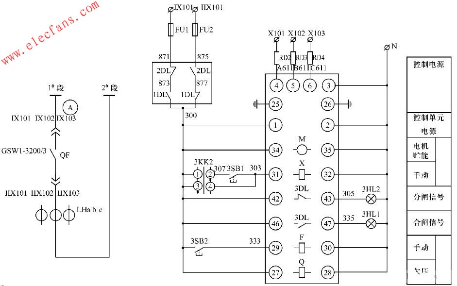  聯絡柜控制電路圖 www.asorrir.com