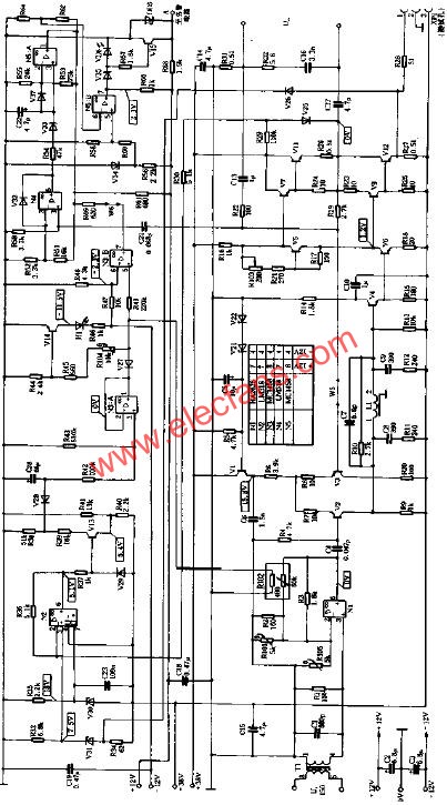 仿制AURA-VA50功放電路圖  www.asorrir.com