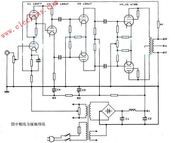 較典型的膽機(jī)電路 www.asorrir.com