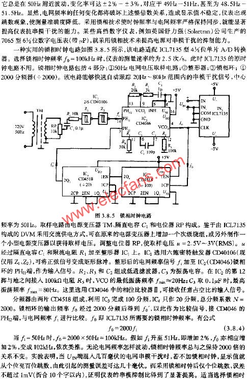 鎖相時鐘電路  www.asorrir.com