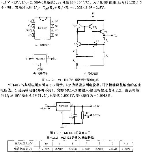 MC1403的引腳排列與簡化電路  www.asorrir.com