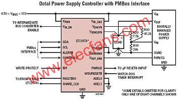 LTC2978典型應用電路  www.asorrir.com