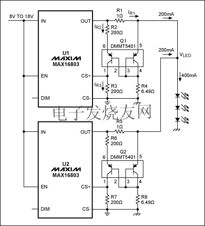 LED驅動器電流檢測電平轉換器 www.asorrir.com