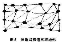 Delaunay三角網的構網規則生成三角網