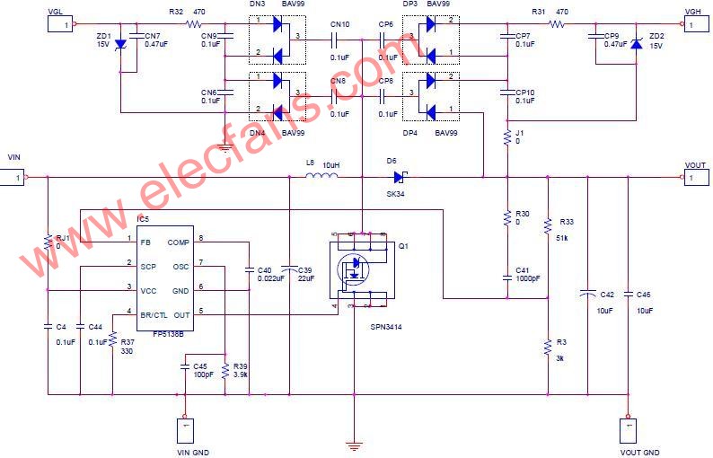 FP5138應用電路 www.asorrir.com