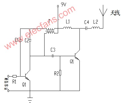 無線發(fā)射器電路圖及工作原理分析 http://www.asorrir.com