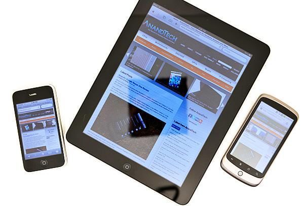 iPad、iPhone 3GS與Nexus One瀏覽器性能對比