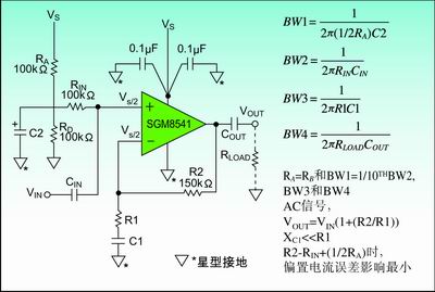 圖2：接電容C2來旁路AC信號，提高AC的電源抑制。
