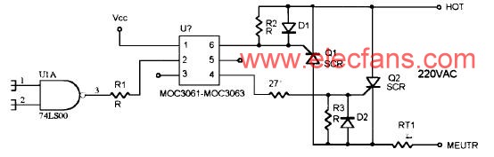 可控硅驅動電路 http://www.asorrir.com
