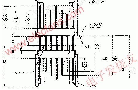 CPCI背板連接器熱拔插結(jié)構(gòu)及 REAR…結(jié)構(gòu)示圖 www.asorrir.com