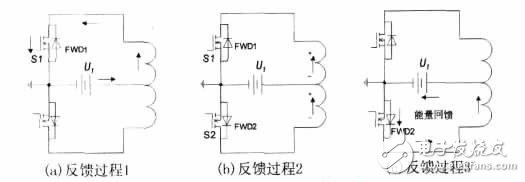 圖3 S1導(dǎo)通、S2關(guān)斷時(shí)的等效電路