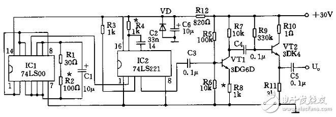 74ls221中文資料匯總（74ls221引腳圖及功能_邏輯功能及應(yīng)用電路）